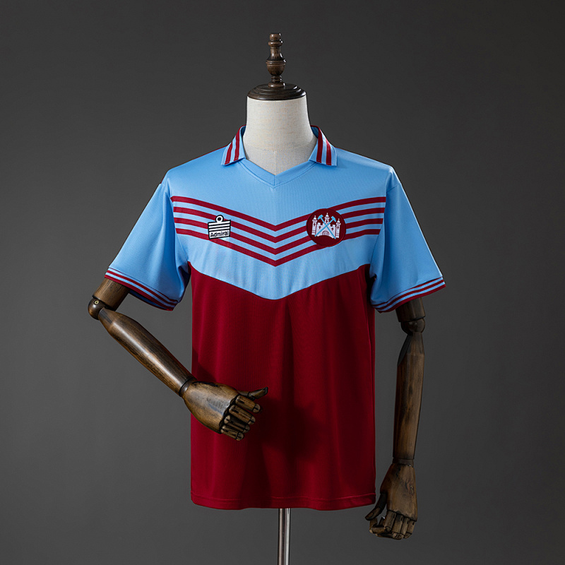 Camiseta retro del West Ham United 76-80 (tallas S-XXL)